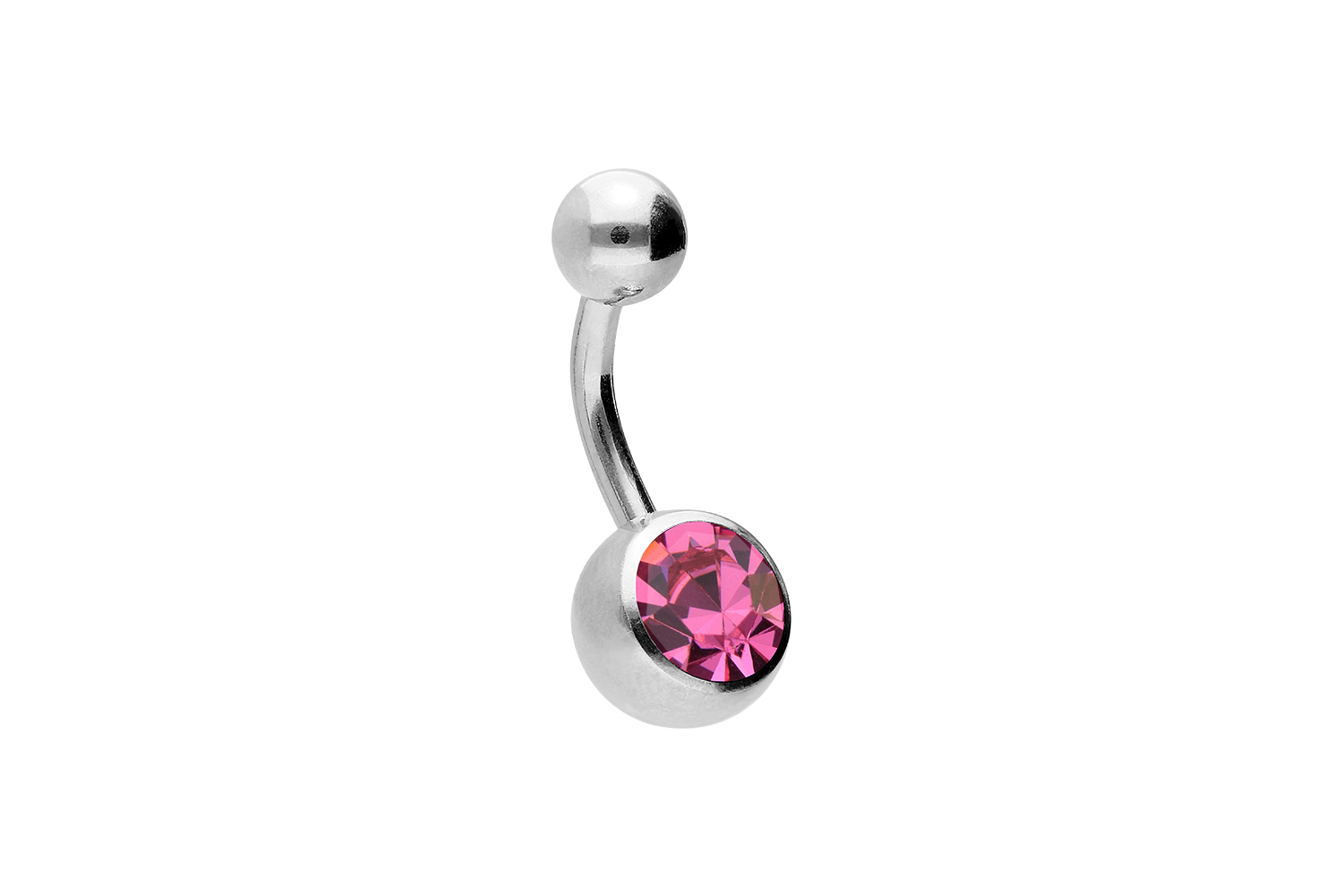 Titan Bananabell Piercing KRISTALL